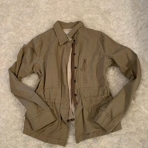 Khaki utility jacket